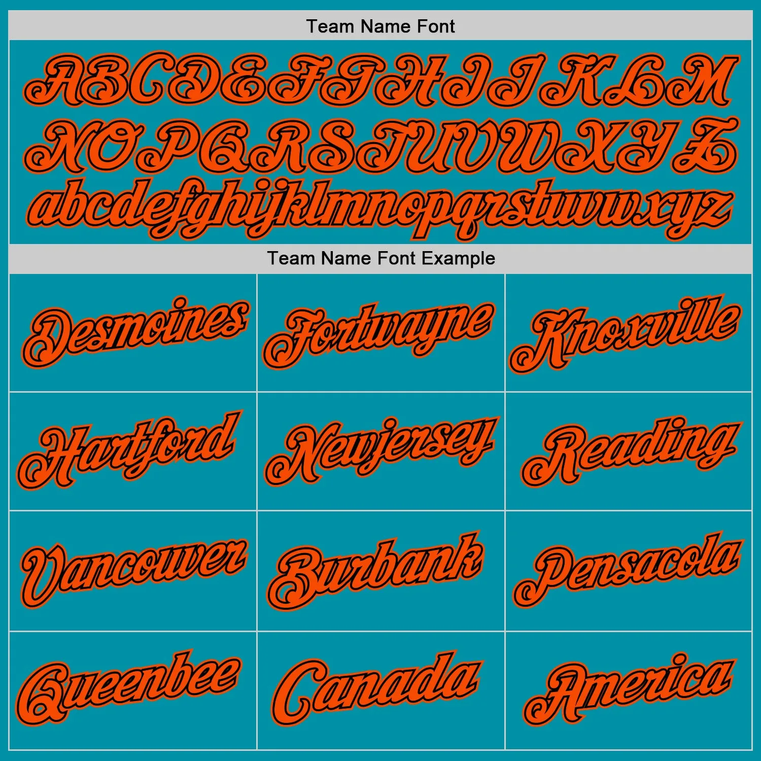 Custom Teal Orange-Black Authentic Throwback Basketball Jersey