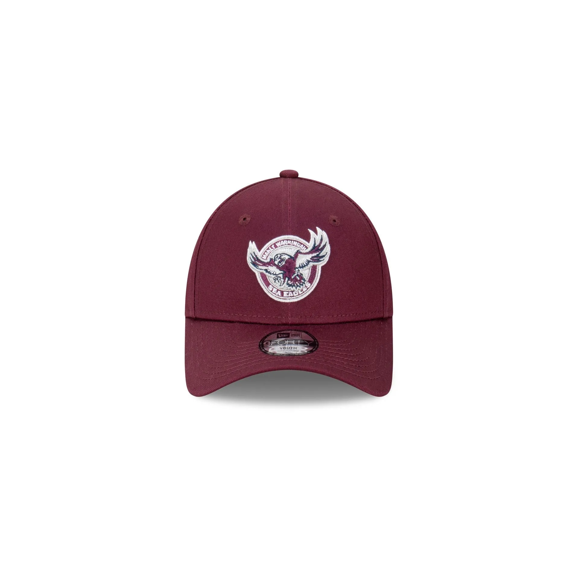 Manly Warringah Sea Eagles Supporter 2024 9FORTY Youth Cloth Strap