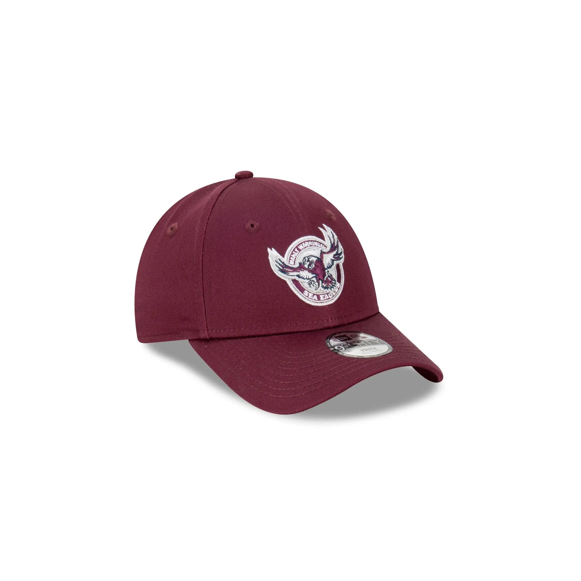 Manly Warringah Sea Eagles Supporter 2024 9FORTY Youth Cloth Strap