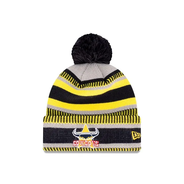 North Queensland Cowboys Cuff Wordmark Beanie