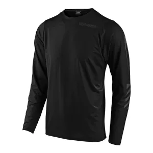 Skyline LS Jersey Solid Black