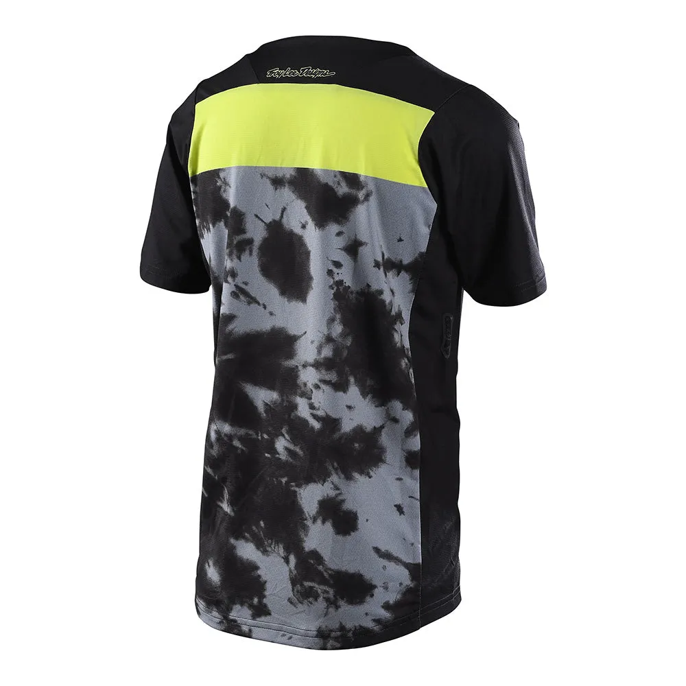 Youth Skyline SS Jersey Breaks Charcoal